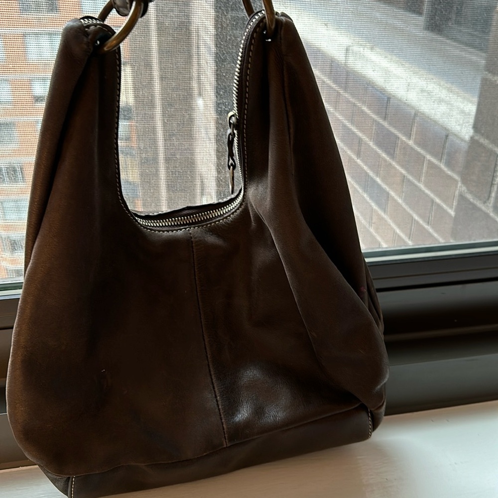 Carla Danelli Leather Hobo Purse